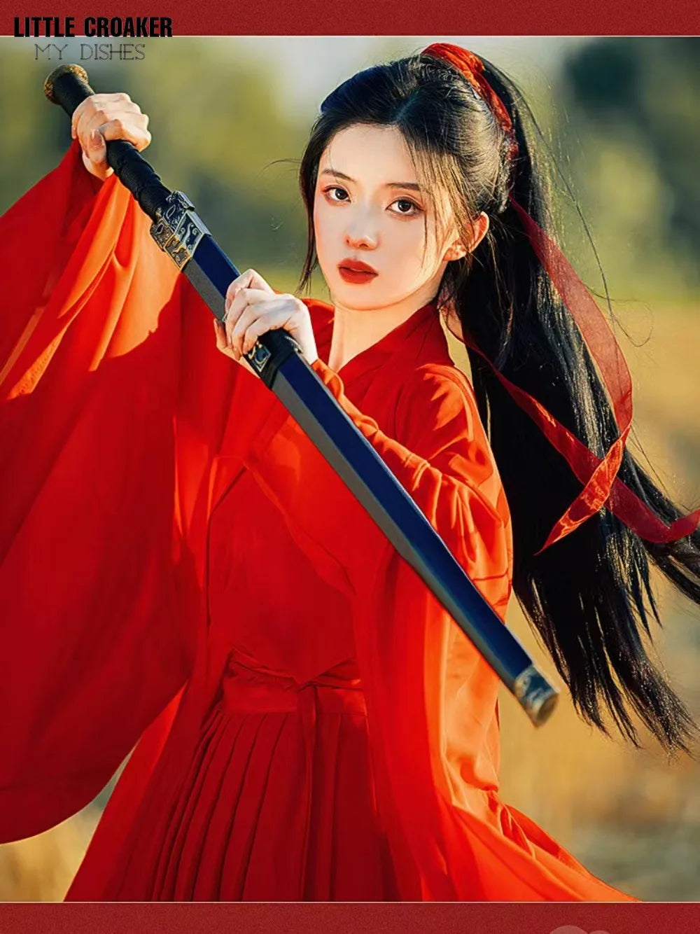 Chinese Traditional Folk Dance Costume Women