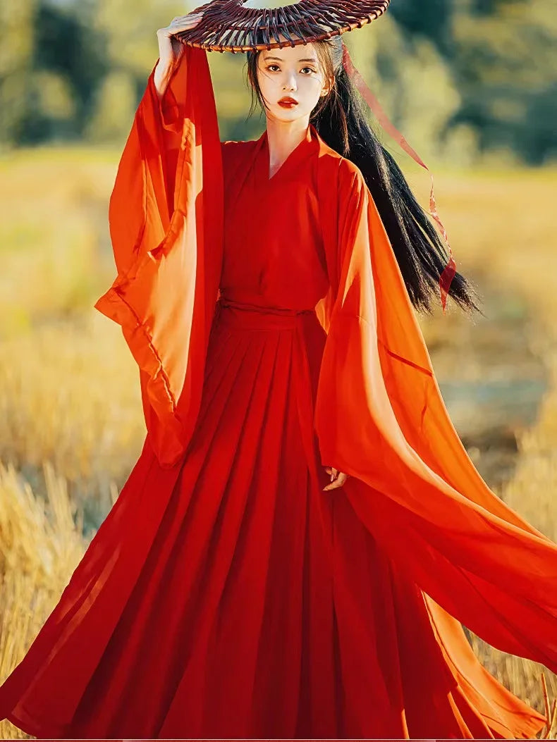Chinese Traditional Folk Dance Costume Women