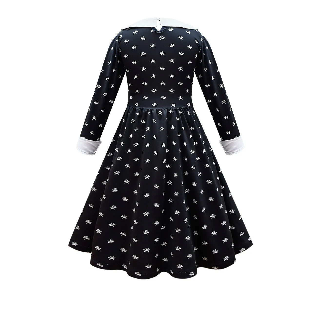 Children Addams Black Dress Kids Family Christmas Clothes, Halloweens