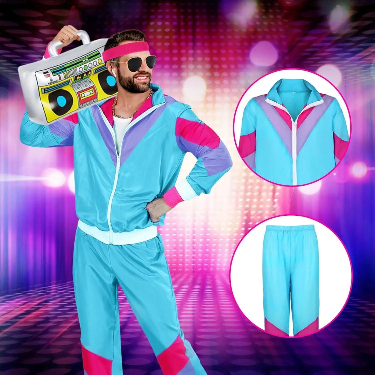 80s 90s Fancy Dress Costumes for Men
