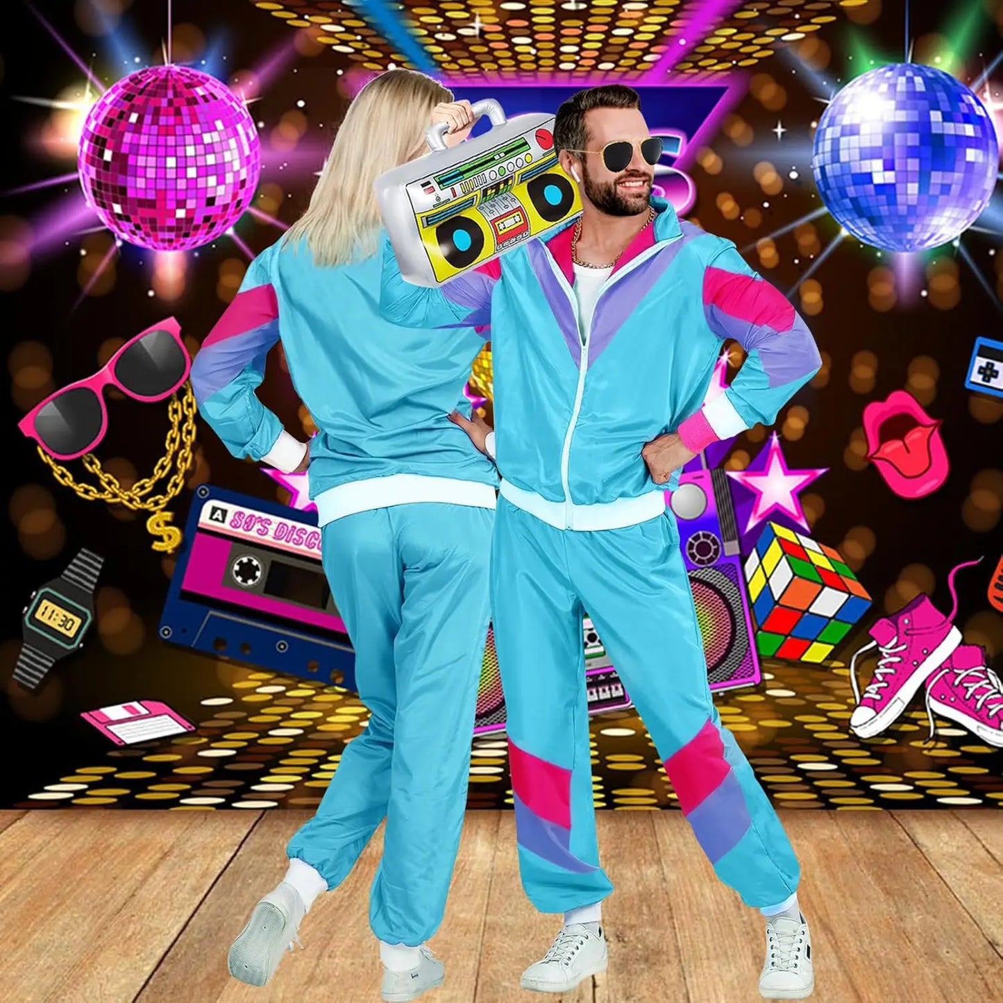 80s 90s Fancy Dress Costumes for Men