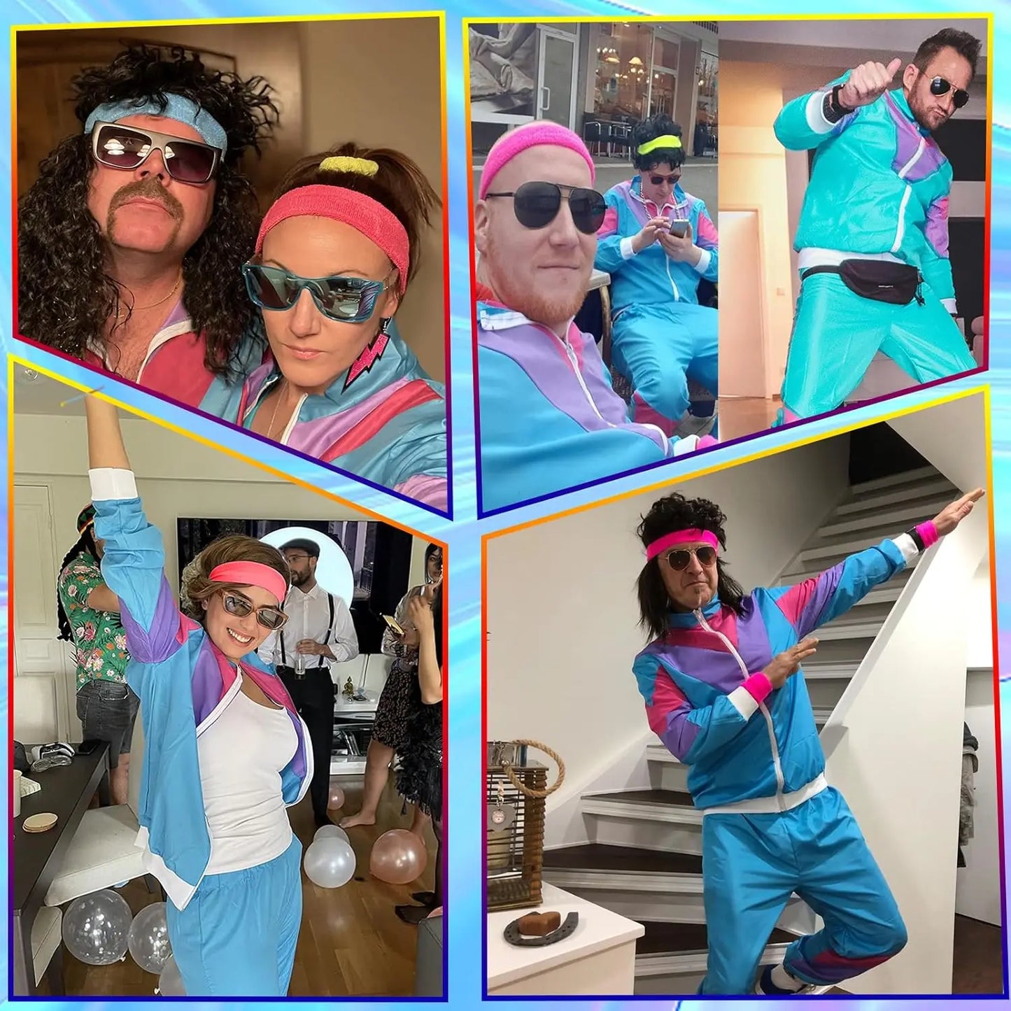 80s 90s Fancy Dress Costumes for Men