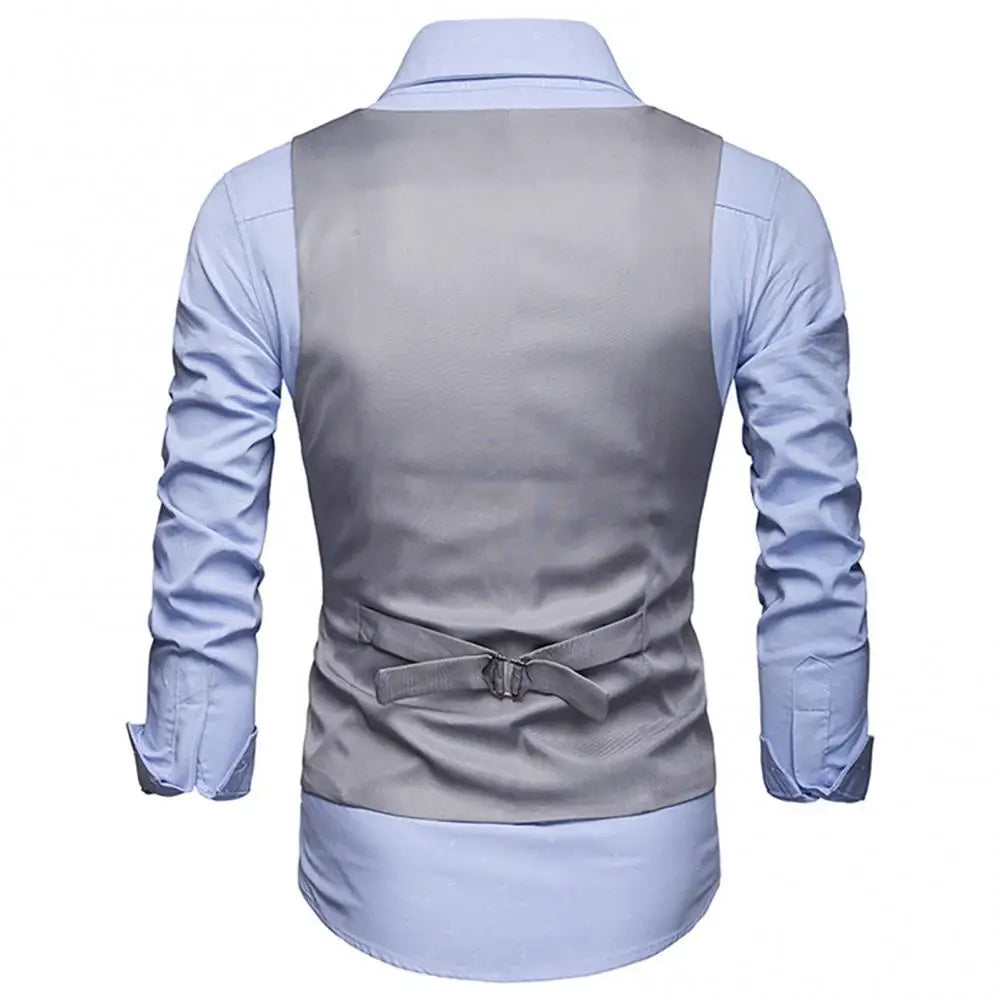 Dress Vests For Men Slim Fits Mens Suit Vest Male