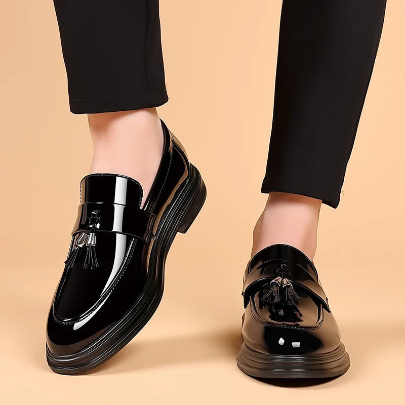 Men Business Dress Casual Fashion Elegant Formal ShoesSlip-on