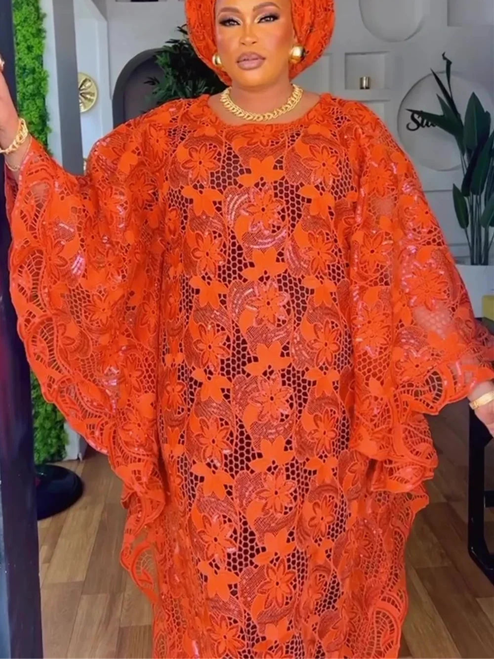 Elegant African Dresses for Women Muslim
