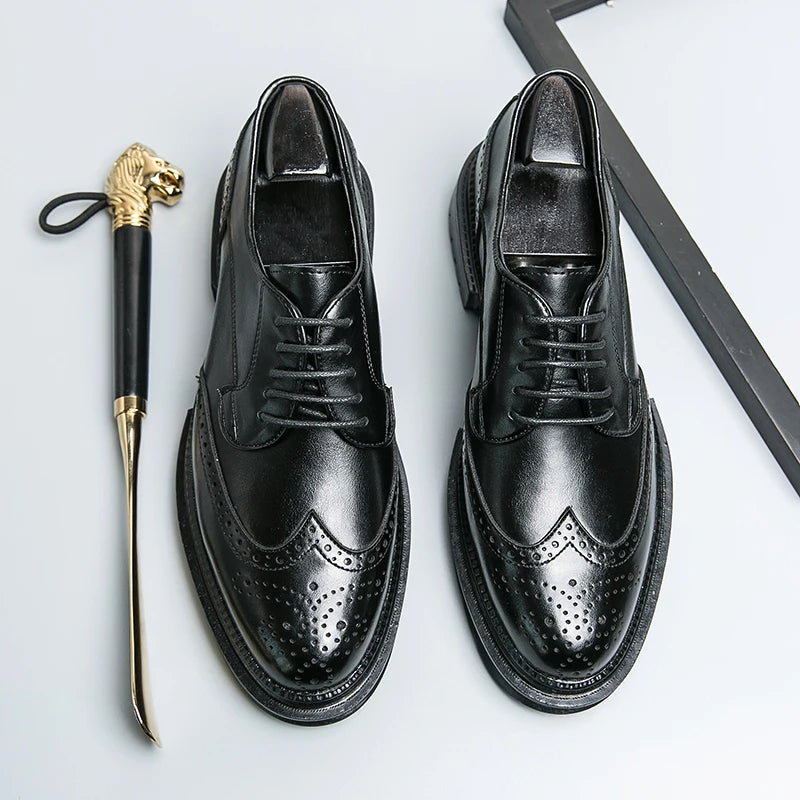 Men Dress Shoes Casual Suit Shoes