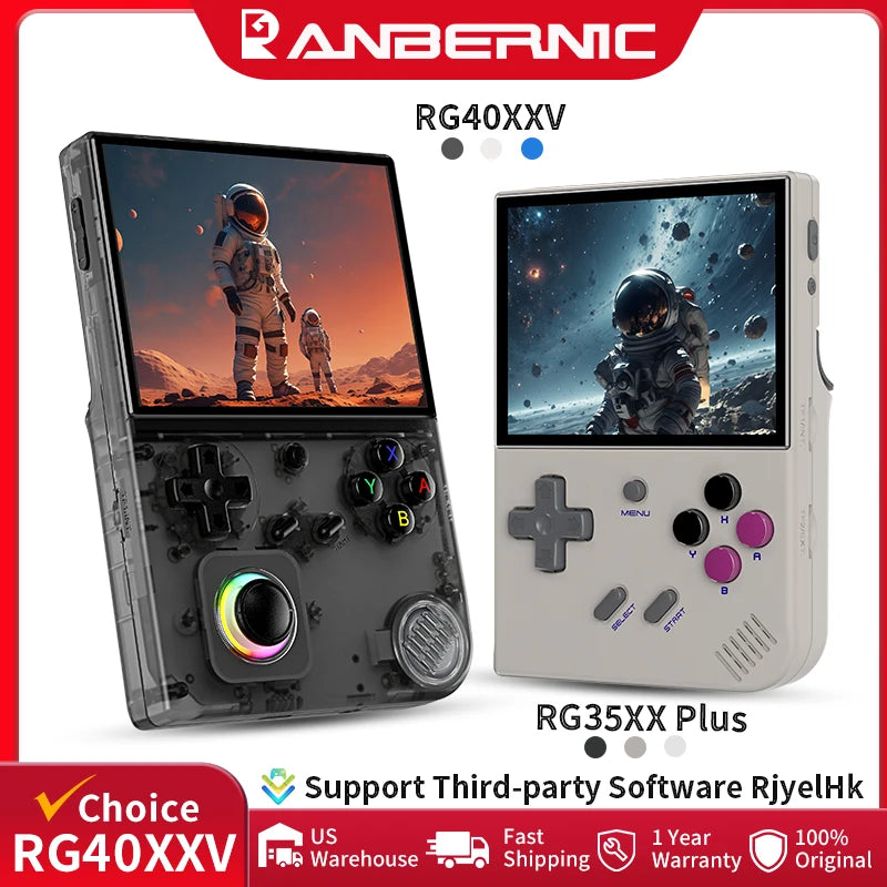 ANBERNIC RG40XXV & RG35XX Plus Retro Handheld Game Console