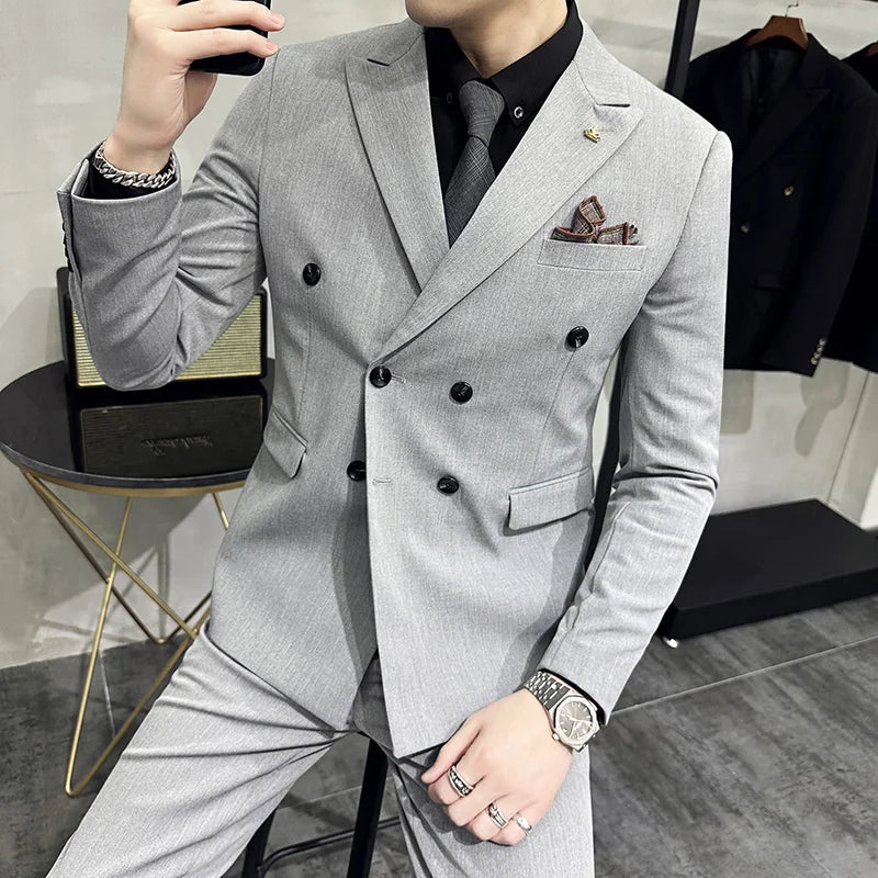 Jackets + Pants / Groom's Wedding Dress Best Fashion Mans