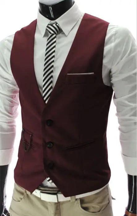 Dress Vests For Men Slim Fit Mens