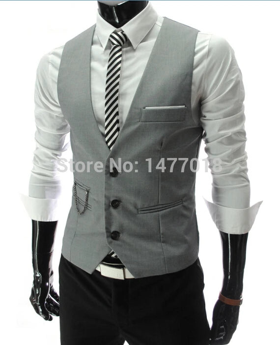 Dress Vests For Men Slim Fit Mens
