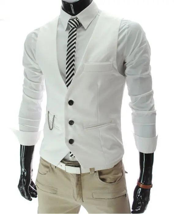 Dress Vests For Men Slim Fit Mens