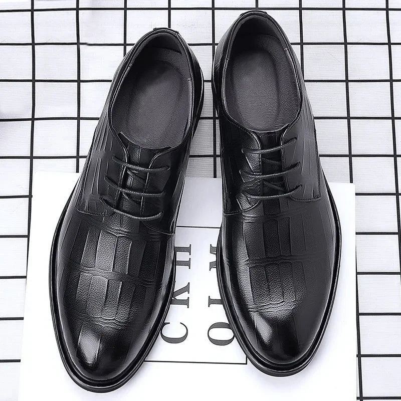 Groom Standard Dance Dress Leather Casual Shoes Men