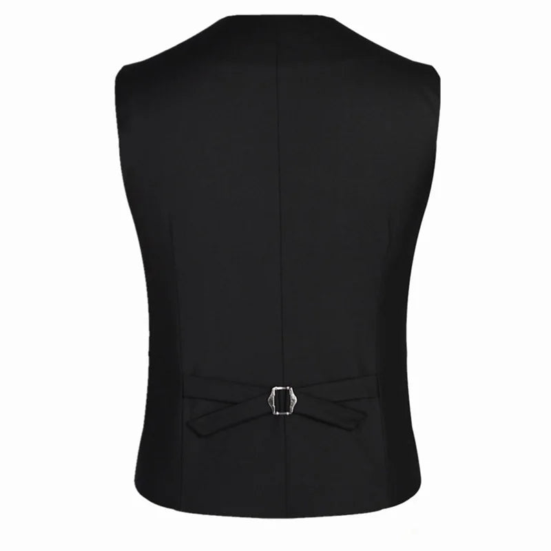 Men's Formal Classic Casual Dress Fashion Vest Suit Slim