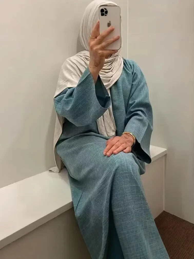 Ramadan Eid Djellaba Plain Modest Muslim Dress