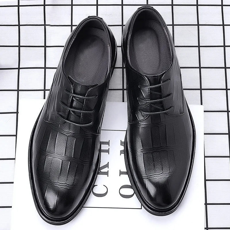 Groom Standard Dance Dress Leather Casual Shoes Men