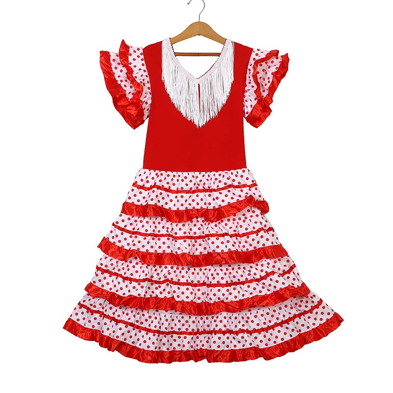 Dress Women America Short Sleeve Midi Dress