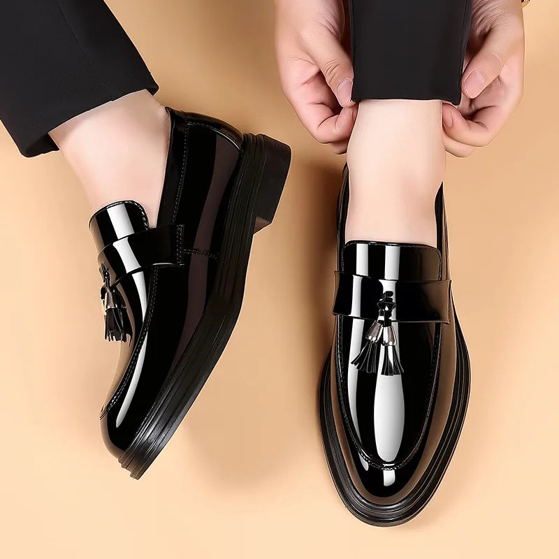 Men Business Dress Casual Fashion Elegant Formal ShoesSlip-on