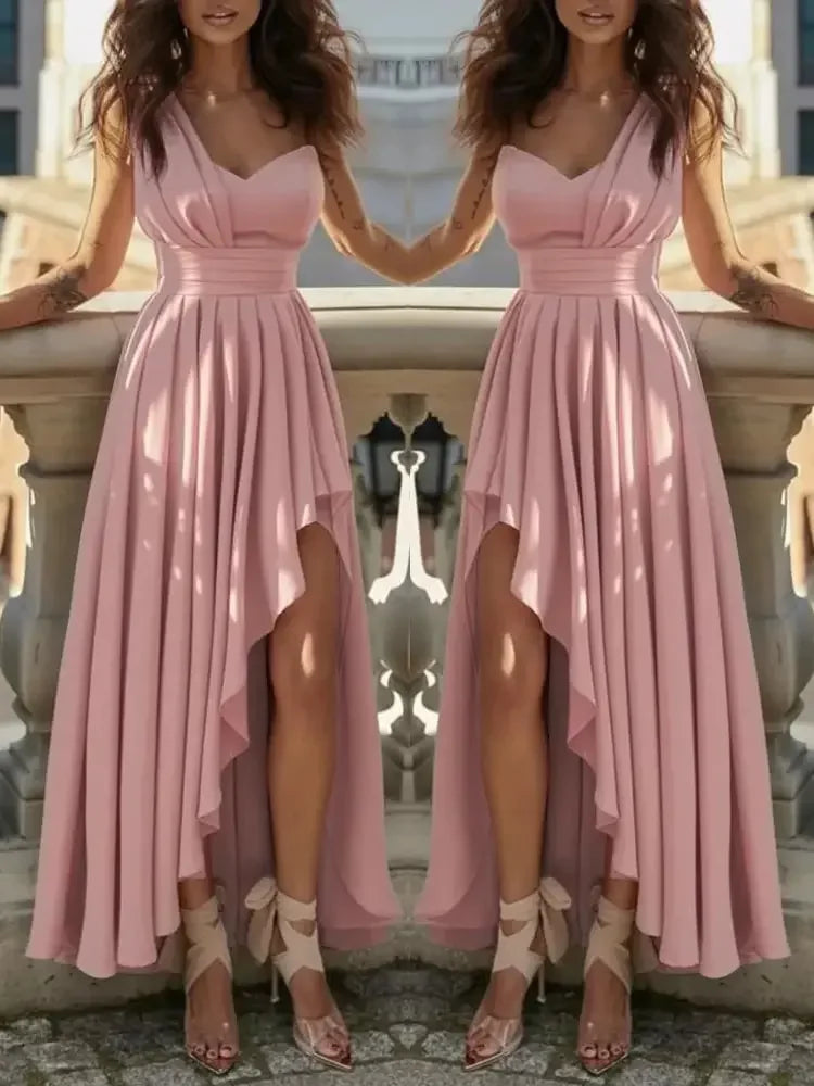 Women Evening Dresses Sexy Elegant Red Cocktail Party