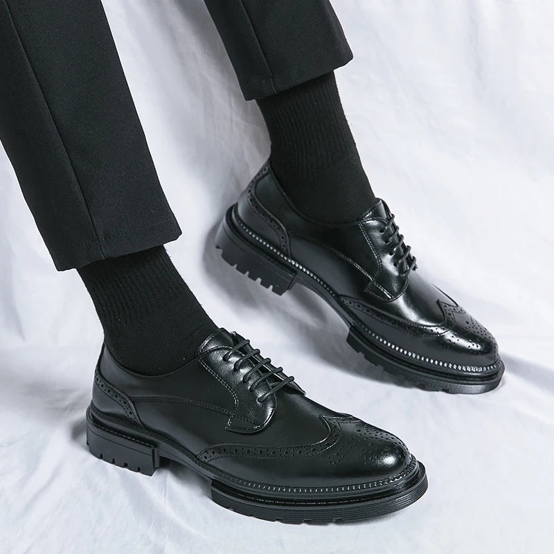 Men Dress Shoes Casual Suit Shoes