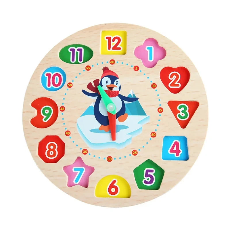 Montessori Wooden Toys for Babies 1 2 3 Years Boy Girl
