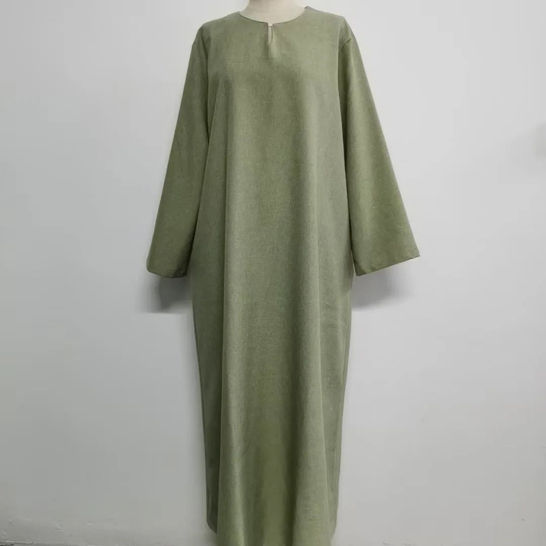 Ramadan Eid Djellaba Plain Modest Muslim Dress