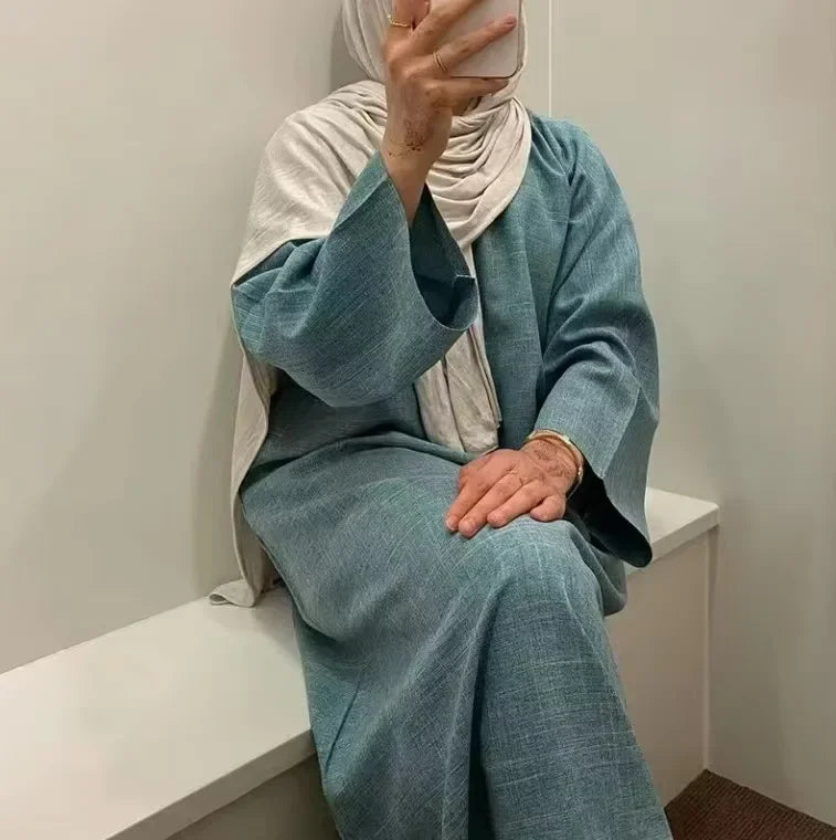 Ramadan Eid Djellaba Plain Modest Muslim Dress