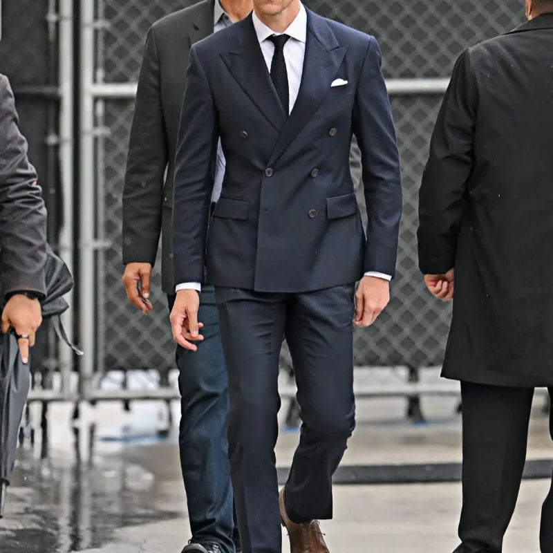 Suit (Blazer+ Vest + Pants) Men's Business Gentleman Fashion Slim Work