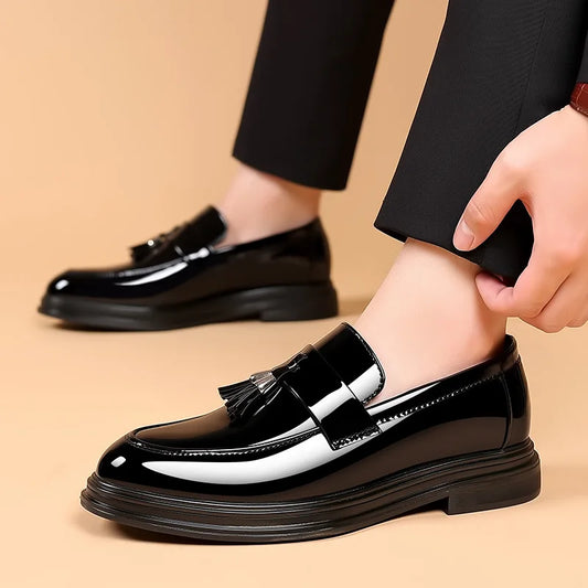 Men Business Dress Casual Fashion Elegant Formal ShoesSlip-on
