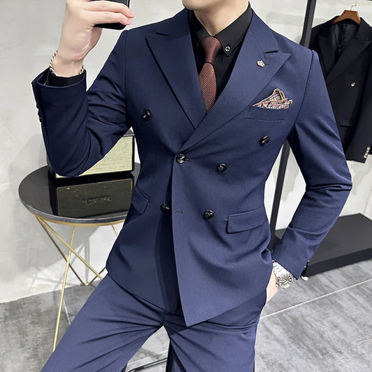 Jackets + Pants / Groom's Wedding Dress Best Fashion Mans