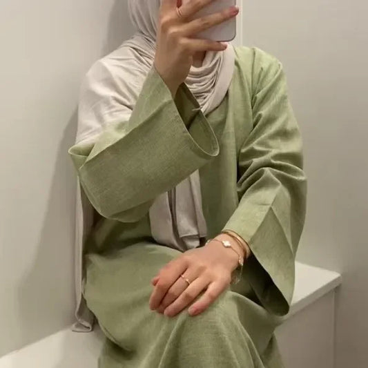 Ramadan Eid Djellaba Plain Modest Muslim Dress