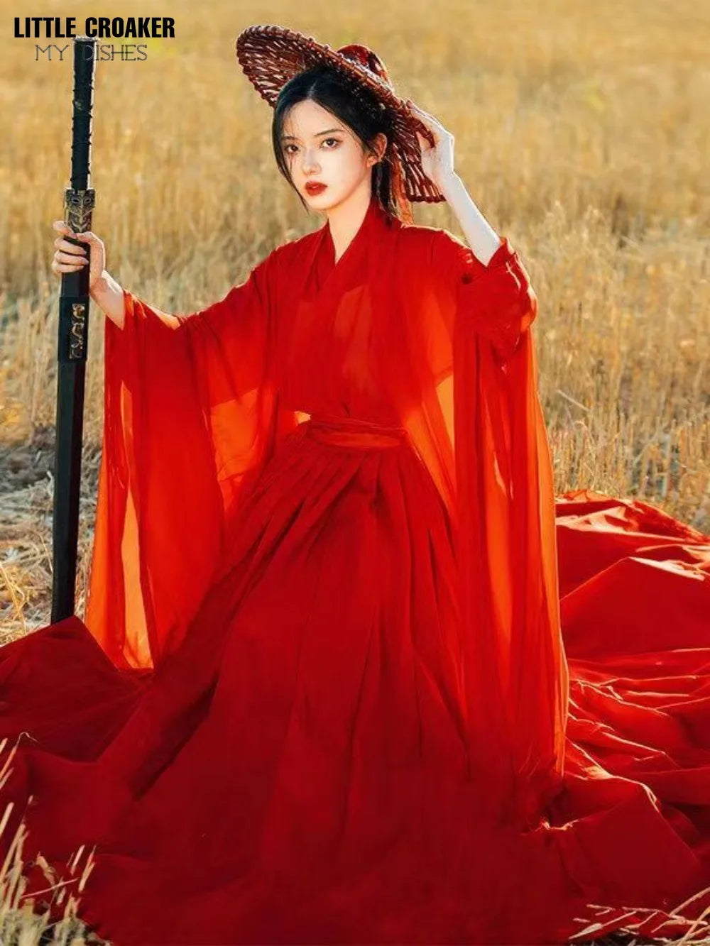 Chinese Traditional Folk Dance Costume Women
