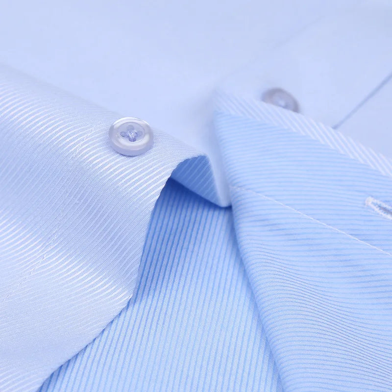 Men's Classic French Cuffs Social Dress Shirt