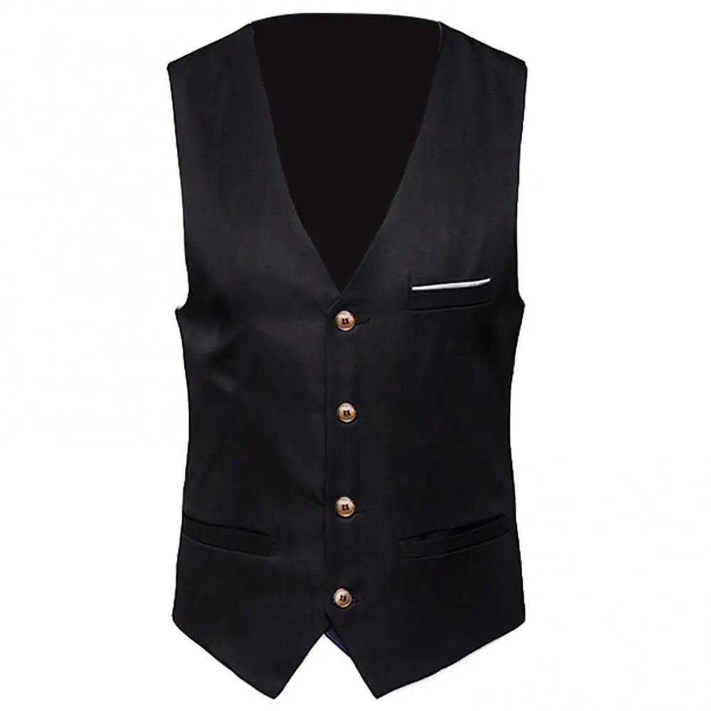 Dress Vests For Men Slim Fits Mens Suit Vest Male