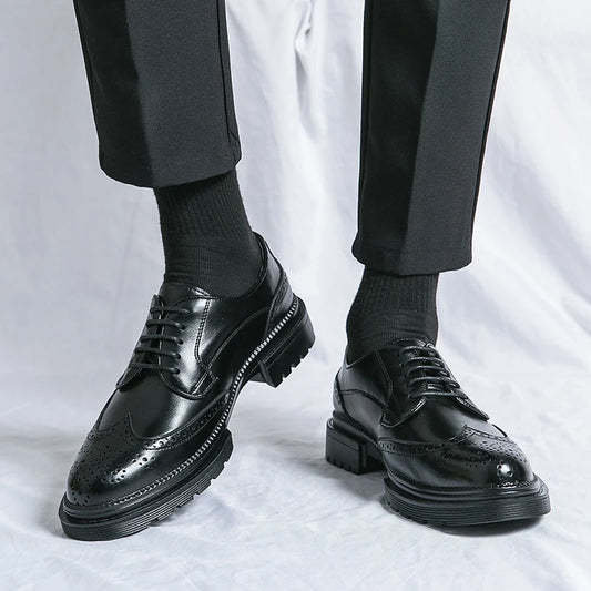 Men Dress Shoes Casual Suit Shoes