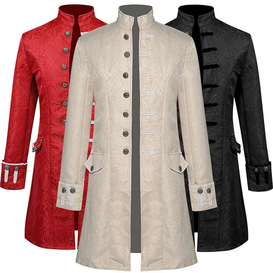 Medieval Costumes, Halloween Costumes Jacquard Jacket