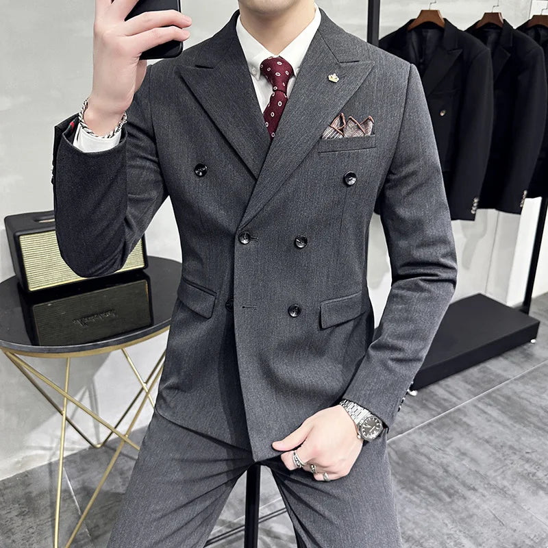 Jackets + Pants / Groom's Wedding Dress Best Fashion Mans