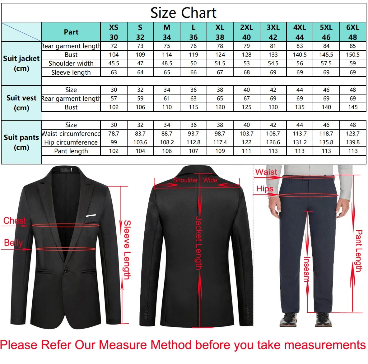 Suit (Blazer+ Vest + Pants) Men's Business Gentleman Fashion Slim Work